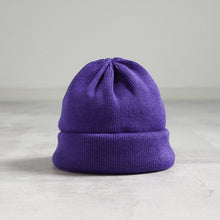 Load image into Gallery viewer, Cotton Watch Cap -purple-
