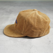 Load image into Gallery viewer, CORDUROY 5PANEL CAP - CAMEL -
