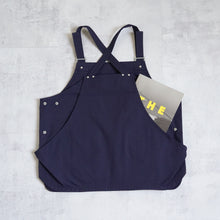 Load image into Gallery viewer, GARAGE GREEN WORKS APRON1 --Navy-
