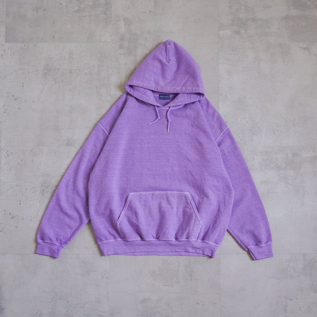 90's Pigment Pull Hoodie --Purple-