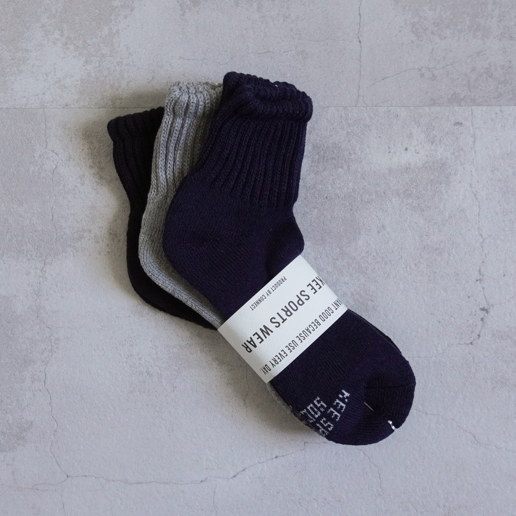 KEE SPORTS 3P Standard Socks --Kes016-
