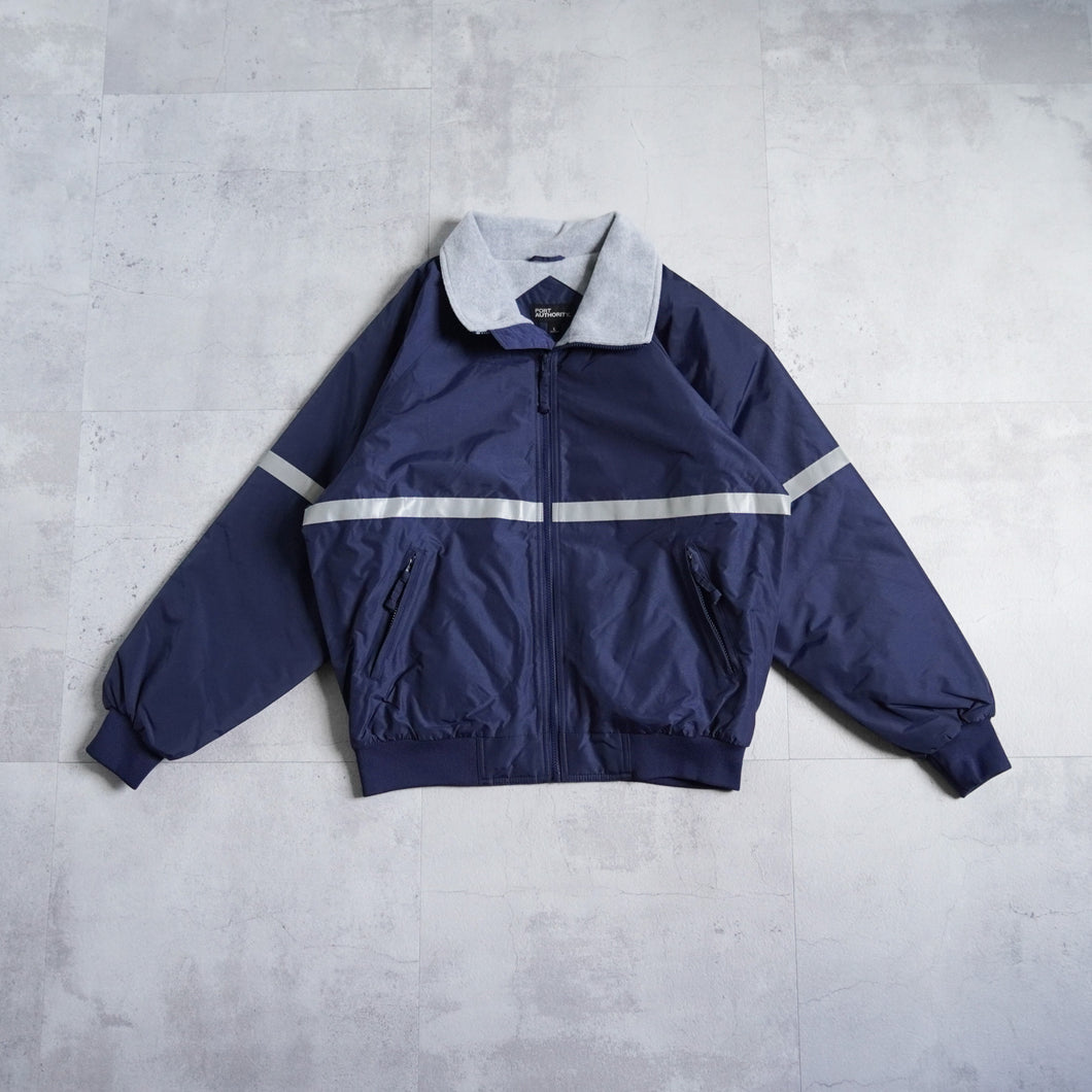 CHALLENGER JACKET WITH REFLECTIVE TAPING -NAVY-