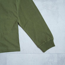 Load image into Gallery viewer, EMB LOGO LS TEE -OLIVE-
