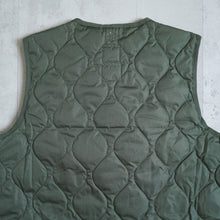 Load image into Gallery viewer, MILITARY V Neck Button Down Vest -Olive-
