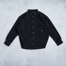 画像をギャラリービューアに読み込む, SIDE POCKET CORDUROY SHIRTS - BLACK -
