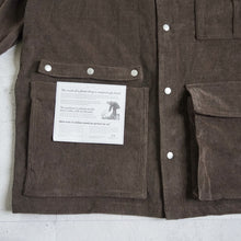 Load image into Gallery viewer, GARDENER CORDUROY COVERALL -BROWN-
