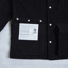 Load image into Gallery viewer, GARDENER CORDUROY COVERALL -BLACK-

