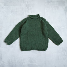 Load image into Gallery viewer, Low Gauge Hi Neck Sweater - Khaki-
