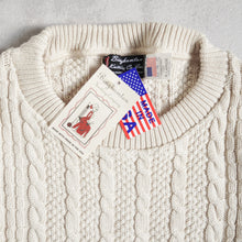 Load image into Gallery viewer, Cable Knit Crew -Natural-
