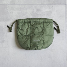 Load image into Gallery viewer, Drawstring Down Bag -Olive-
