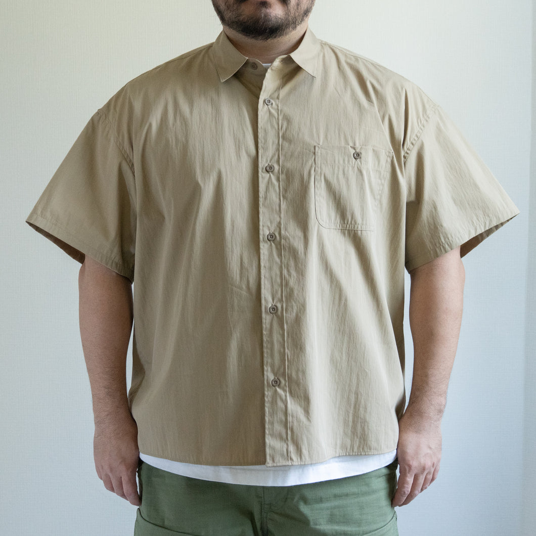 テングストア大阪　LAC　VENTILATION S/S SHIRT 　大きめシャツ