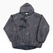 画像をギャラリービューアに読み込む, NORBIT - AINU QUILTING HOODIE - NAVY
