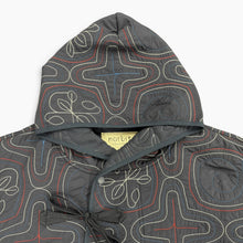 画像をギャラリービューアに読み込む, NORBIT - AINU QUILTING HOODIE - NAVY
