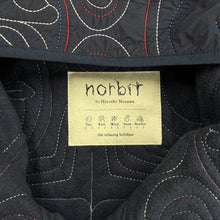 画像をギャラリービューアに読み込む, NORBIT - AINU QUILTING HOODIE - NAVY
