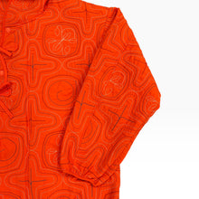 画像をギャラリービューアに読み込む, NORBIT - AINU QUILTING HOODIE - ORANGE
