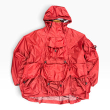 Load images into gallery viewer, NORBIT - BACK PACK HOLDER HOODIE JACKET - RED
