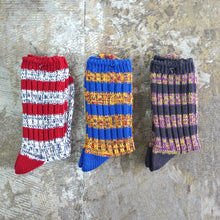 Load image into Gallery viewer, Boder Heather Long Socks
