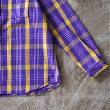 Load image into Gallery viewer, Big Mac CHECK WORK L/S Shirts --Purple-

