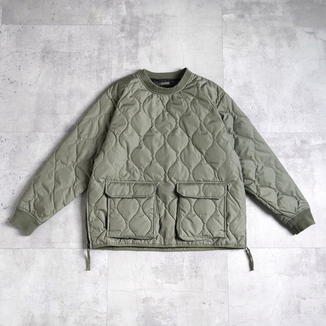 MILITARY PULL OVER SHIRTS - SAGE GREEN -