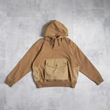 Load image into Gallery viewer, Shawl Collar Sweat Hoodie --Coyote-
