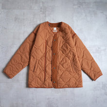 Load image into Gallery viewer, Quilt Blouson - Orange-
